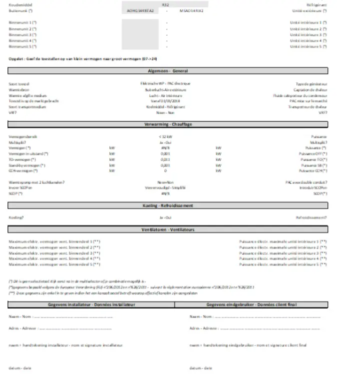 Selectietool EPB Multisplit